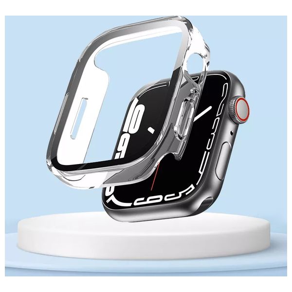  Fashion Case Apple Watch Protective Case - Transparent 