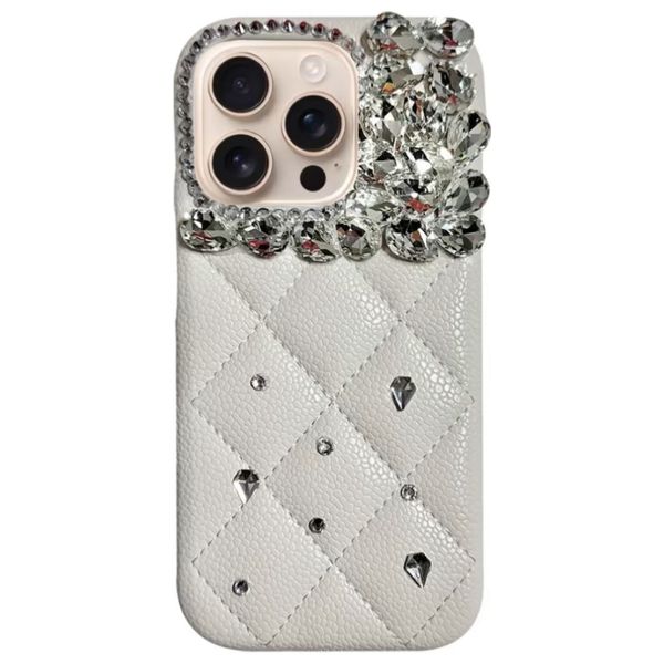  Fashion Case  Mobile Cover For iPhone 16 Pro Max - Off-White 