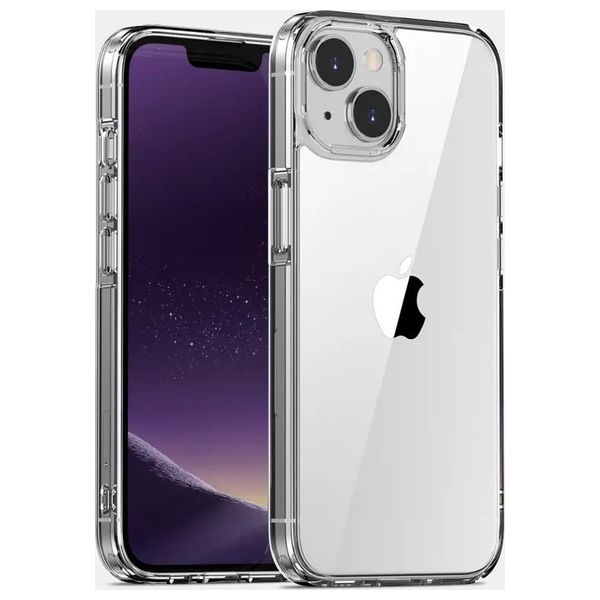  Fashion Case Mobile Cover For iPhone 14 Plus - Transparent 
