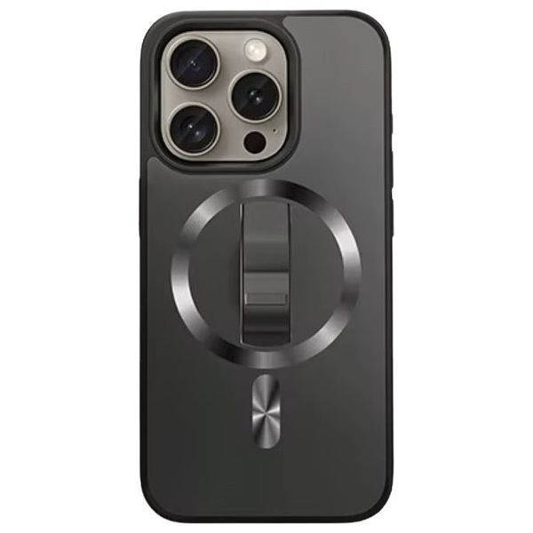  حافظة موبايل فاشن كيس لجهاز ايفون 15 برو ماكس - اسود 