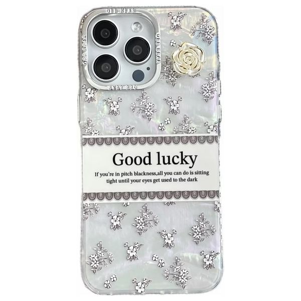  Fashion Case Mobile Cover For iPhone 16 Pro - Silver 