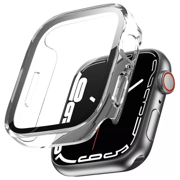  Fashion Case Apple Watch Protective Case - Transparent 