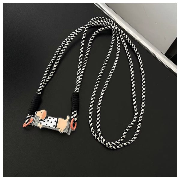  مشبك وحبل تعليق الموبايل فاشن كيس 