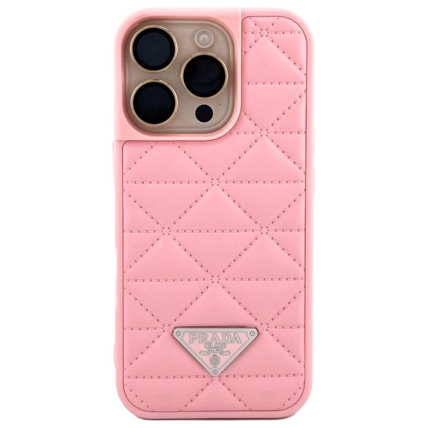  Fashion Case Mobile Cover For iPhone 16 Pro Max – Pink 