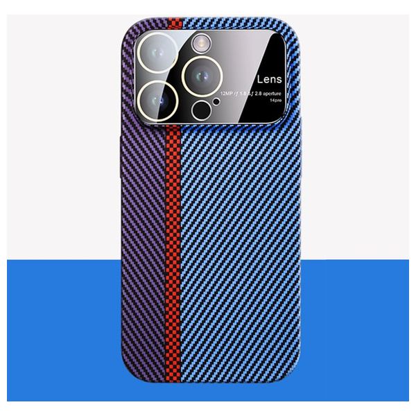  Fashion Case Mobile Cover For iPhone 15 Pro max - Blue 