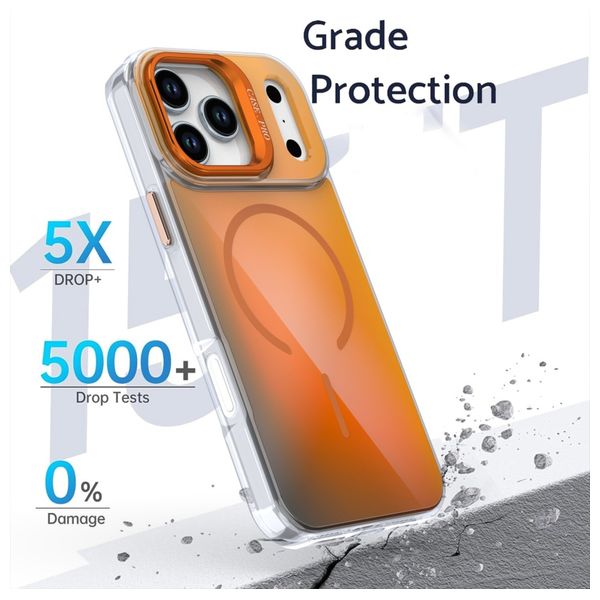  Fashion Case Mobile Cover For iPhone 17 Pro Max - Silver 