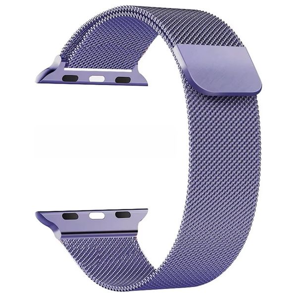  Infinity Tech Stainless Steel Band for Apple Watch - 38/40/41/42mm - Purple 