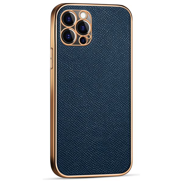 Fashion Case Mobile Cover For iPhone 12 - Blue 
