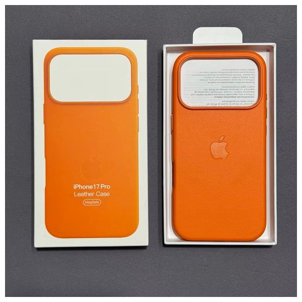  Mobile Cover For iPhone 17 Pro Max with MagSafe - Orange 