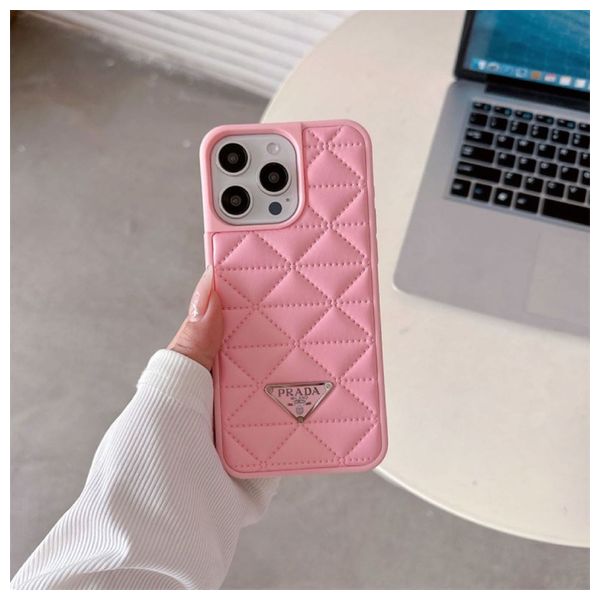  Fashion Case Mobile Cover For iPhone 16 Pro Max – Pink 