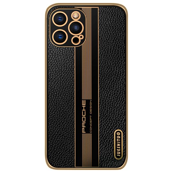  حافظة موبايل فاشن كيس لجهاز ايفون 12 برو - اسود 