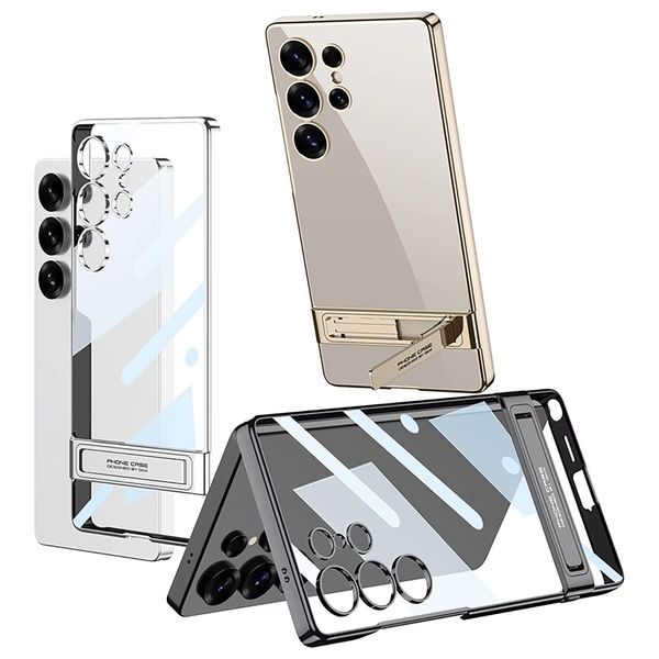  Fashion Case Mobile Cover For Samsung S25 Ultra - Titanium Gray 