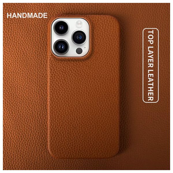  Fashion Case Mobile Cover For iPhone 15 Pro Max  - Desert Titanium 