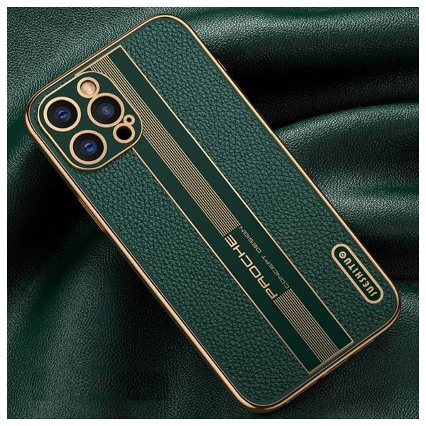  Fashion Case Mobile Cover For iPhone 12 Pro - Green 