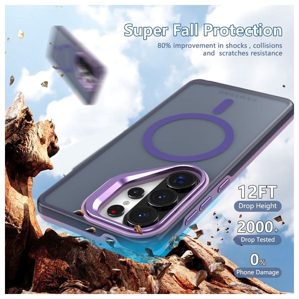  Fashion Case - Samsung Galaxy S26 Ultra Acrylic MagSafe Stand Case 