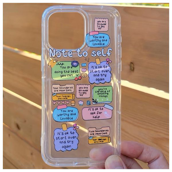  Fashion Case  Mobile Cover For iPhone 15 Pro Max - Transparent 