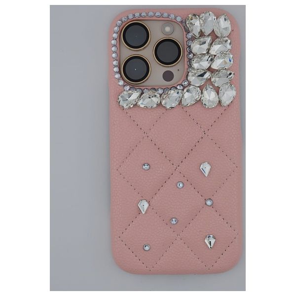  Fashion Case Mobile Cover for iPhone 16 Pro - Pink 