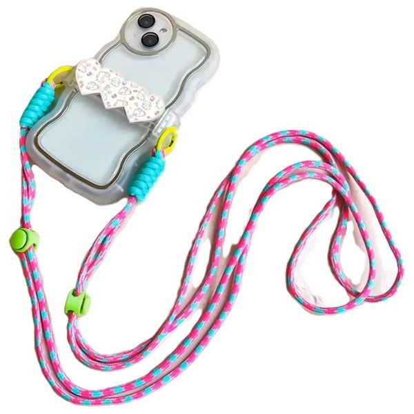  Fashion Case Clip and Hanging Rope for Mobile 