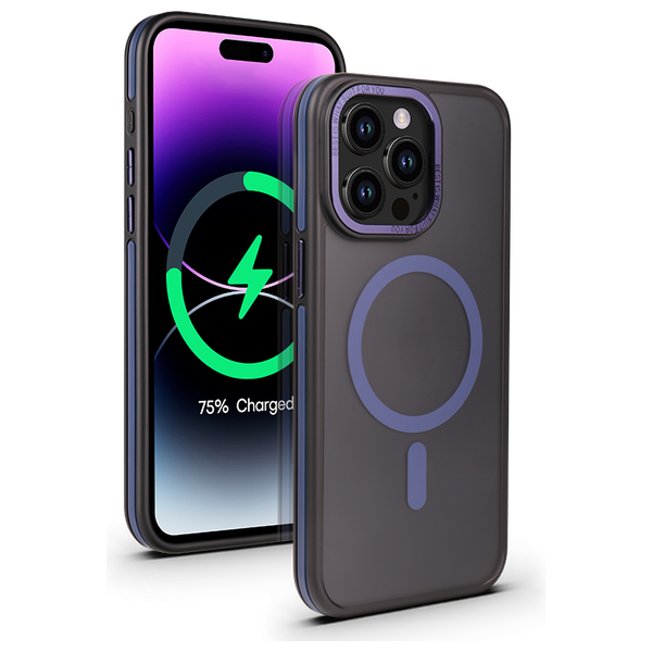  Fashion Case Mobile Cover For iPhone 15 Pro - Lavendar 