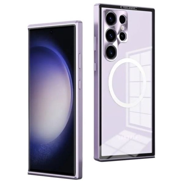  حافظة موبايل فاشن كيس لجهاز سامسونج S23 الترا - لافندر 