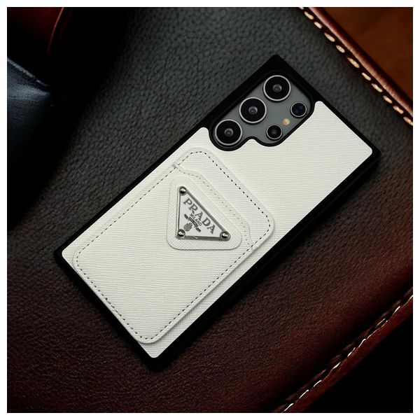  Fashion Case Mobile Cover For Samsung S24 Ultra - White 