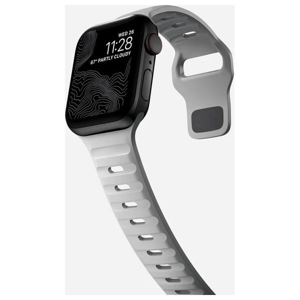  سوار انفنيتي تك سليكون لساعة آبل - 38/40/41/42 ملم 