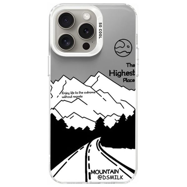  حافظة موبايل فاشن كيس لجهاز ايفون 15 برو ماكس - ابيض 