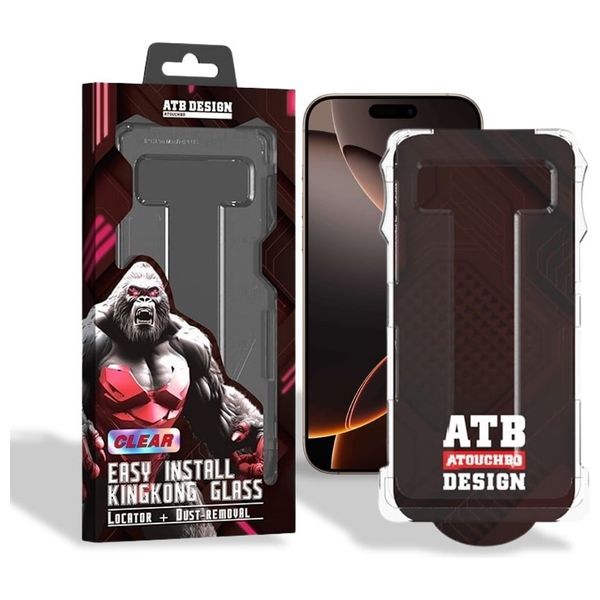  واقي شاشة انفنيتي تك لجهاز ايفون  16 برو ماكس - شفاف 