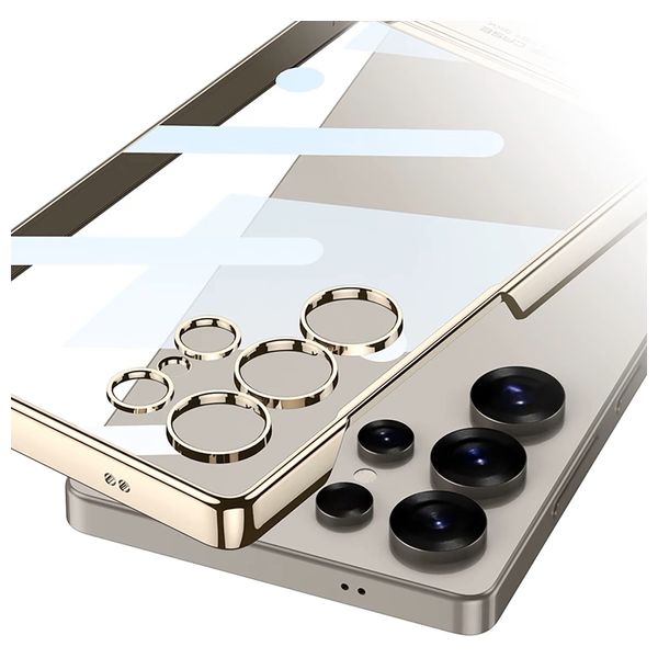  Fashion Case Mobile Cover For Samsung S25 Ultra - Titanium Gray 