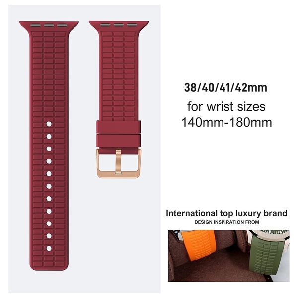  Infinity Tech Silicone Band for Apple Watch - 38/40/41/42mm 