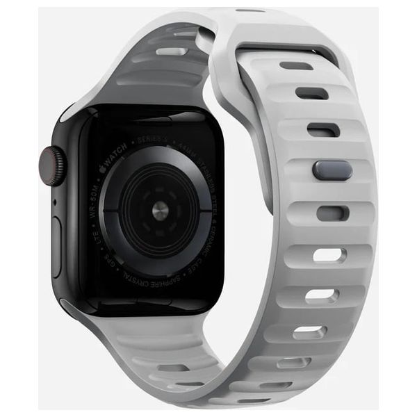  سوار انفنيتي تك سليكون لساعة آبل - 38/40/41/42 ملم 