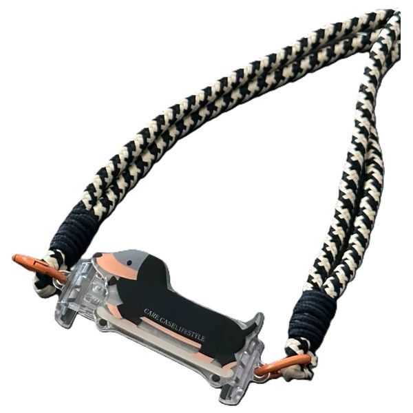  مشبك وحبل تعليق الموبايل فاشن كيس 