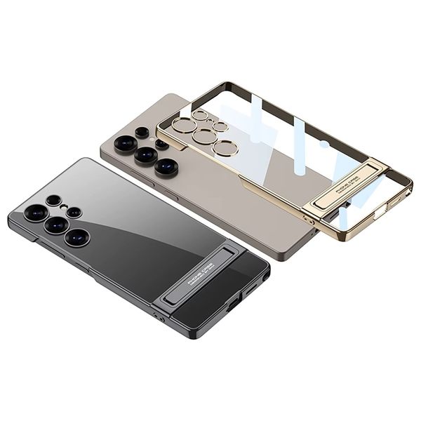  Fashion Case Mobile Cover For Samsung S25 Ultra - Titanium Gray 