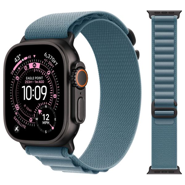  Apple Watch Infinity Tech Band - Size 44/45/46/49mm - Exquisite and Durable Design 