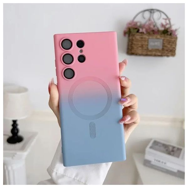  Fashion Case Mobile Cover For Samsung S24 Ultra - Pink 