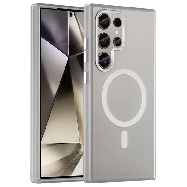 Fashion Case Mobile Cover For Samsung S25 Ultra - Transparent