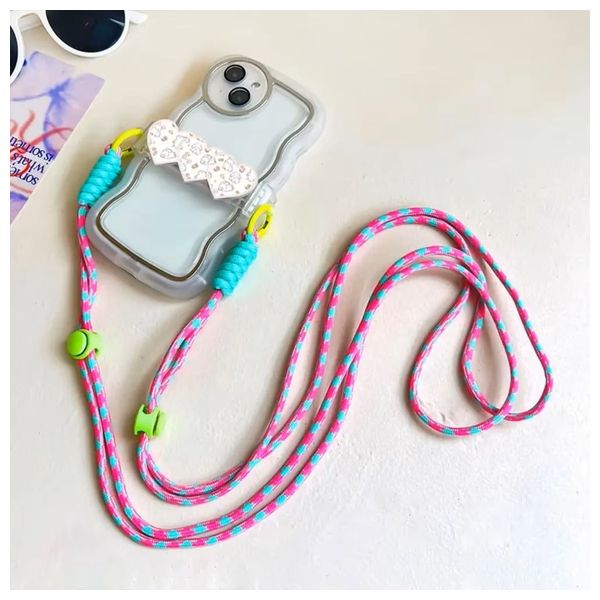  Fashion Case Clip and Hanging Rope for Mobile 