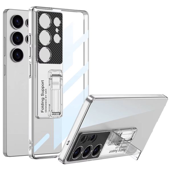  Fashion Case Mobile Cover For Samsung S25 Ultra - Titanium WhiteSilver 
