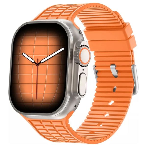  Infinity Tech Sports Silicone Band for Apple Watch - 42/44/45/46/49mm 