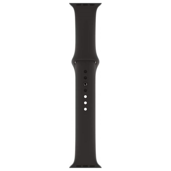  Infinity Tech Silicone Band for Apple Watch - 42/44/45/46/49mm - Black 
