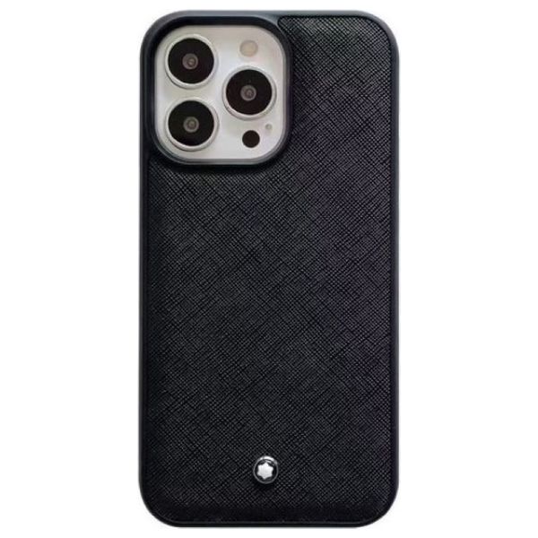  Fashion Case Mobile Cover For iPhone 16 Pro Max - Black 
