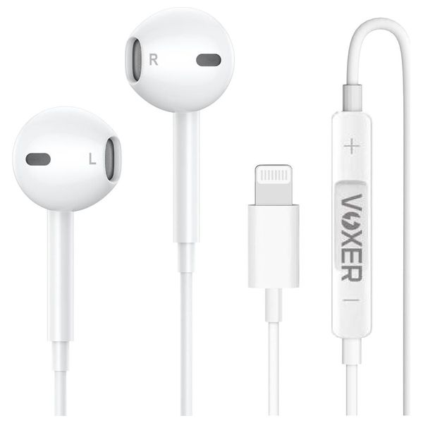  Voxer VH 55 - Wired Headphone In Ear - Lightning - 1.2 m - White 