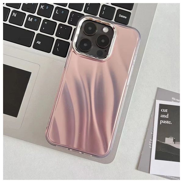  حافظة موبايل فاشن كيس لجهاز ايفون 15 برو - وردي 