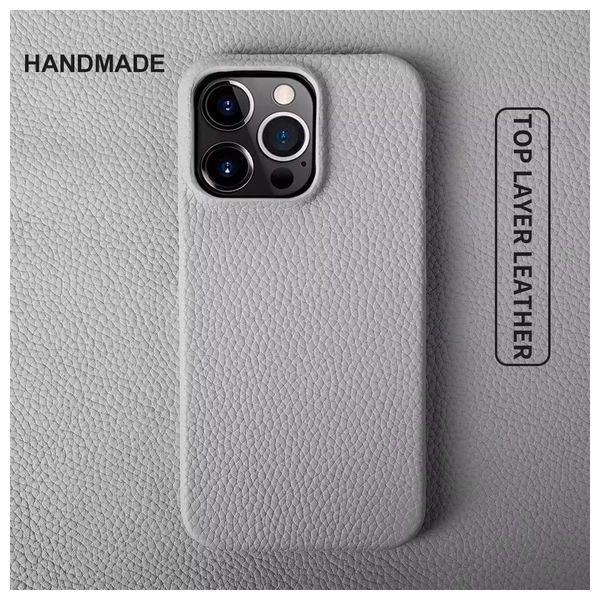  Fashion Case Mobile Cover For iPhone 13 Pro Max - Titanium Gray 