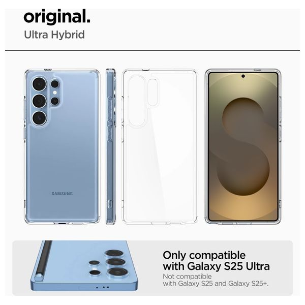Fashion Case Mobile Cover For Samsung S25 Ultra - Transparent