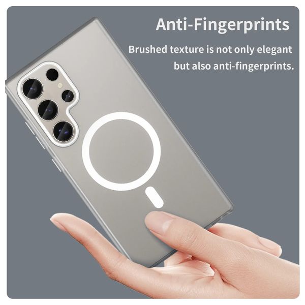 Fashion Case Mobile Cover For Samsung S25 Ultra - Transparent