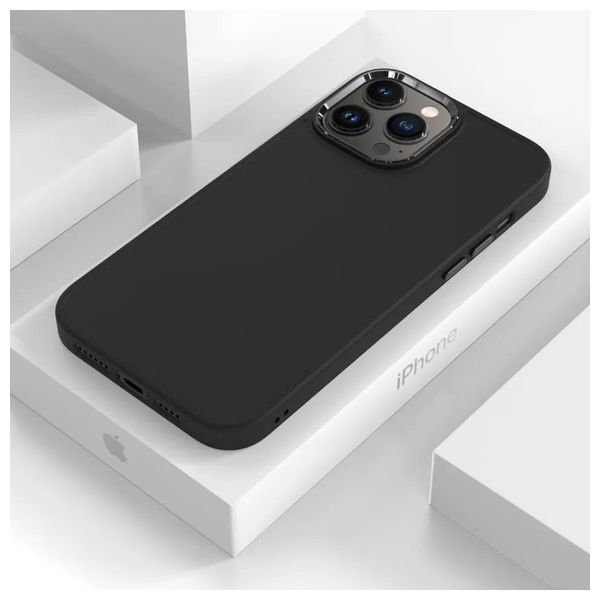  Fashion Case Mobile Cover For iPhone 14 - Black 