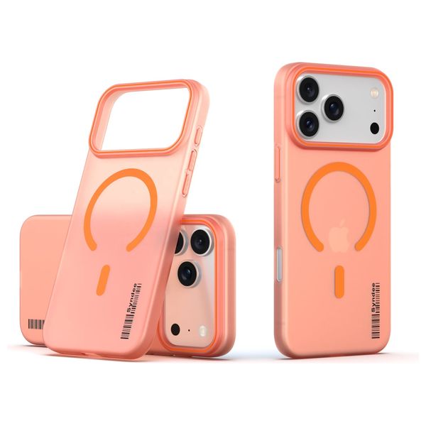  Fashion Case Mobile Cover For iPhone 17 Pro Max - Orange 