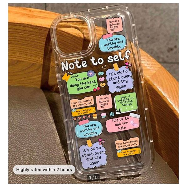  Fashion Case  Mobile Cover For iPhone 16 Pro Max - Transparent 