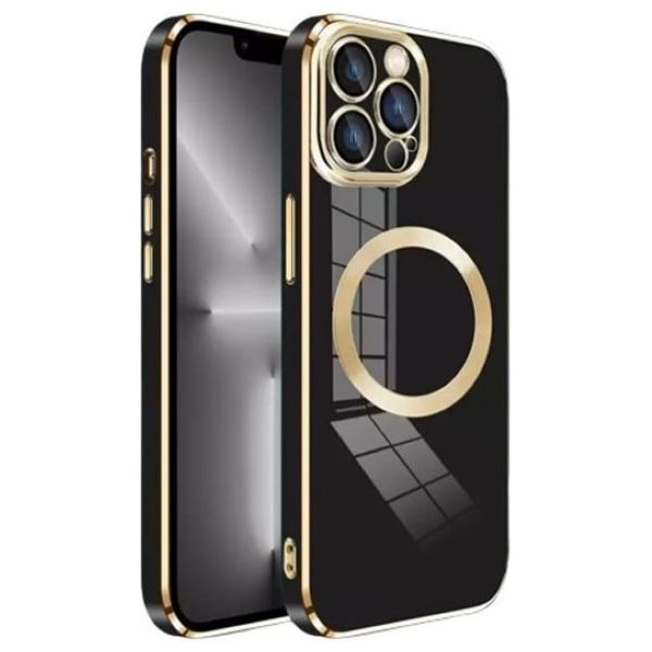  Fashion Case Mobile Cover For iPhone 14Pro Max - Black 
